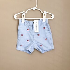 Janie and Jack // American Flag Shorts 🇺🇸